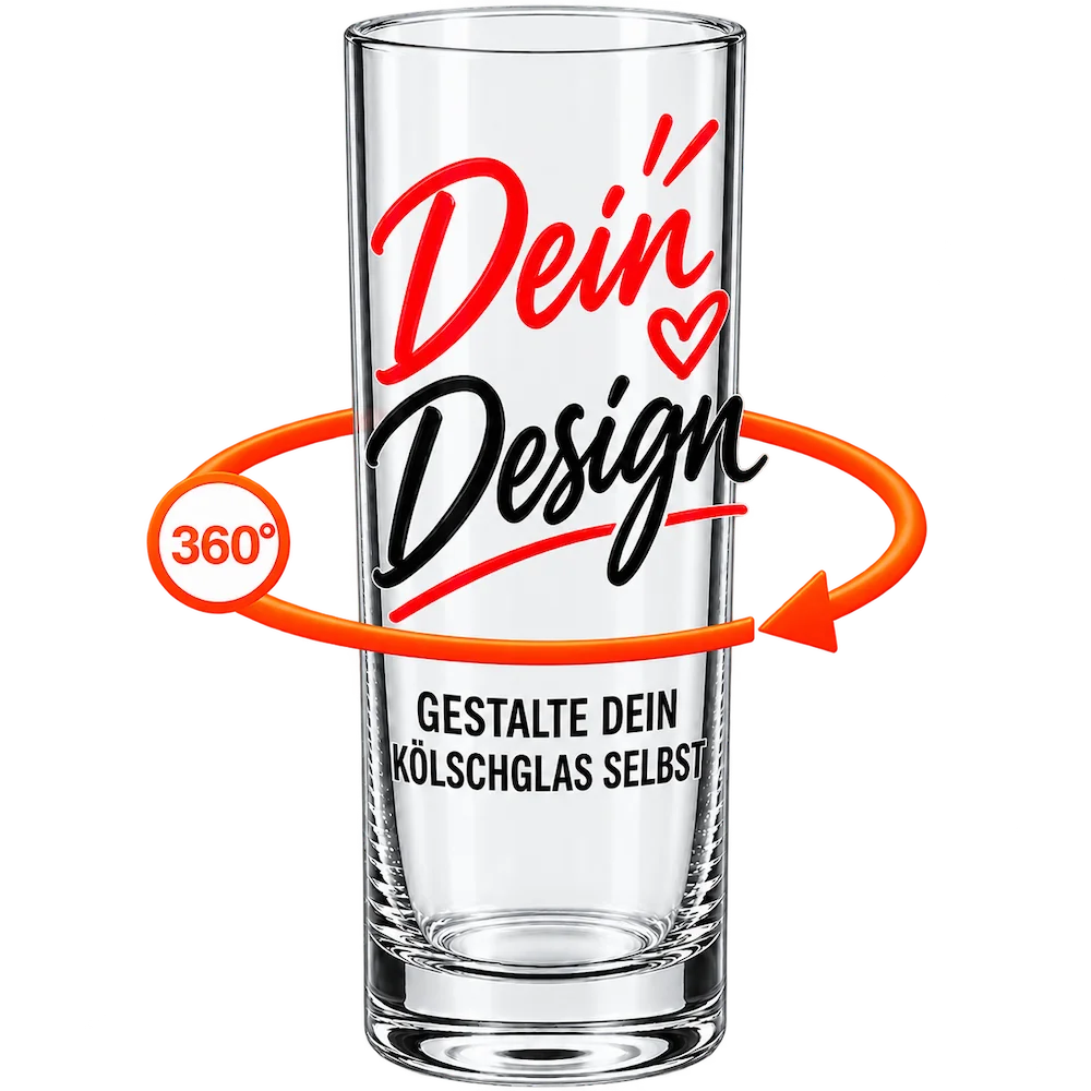 Personalisiere dein Kölschglas