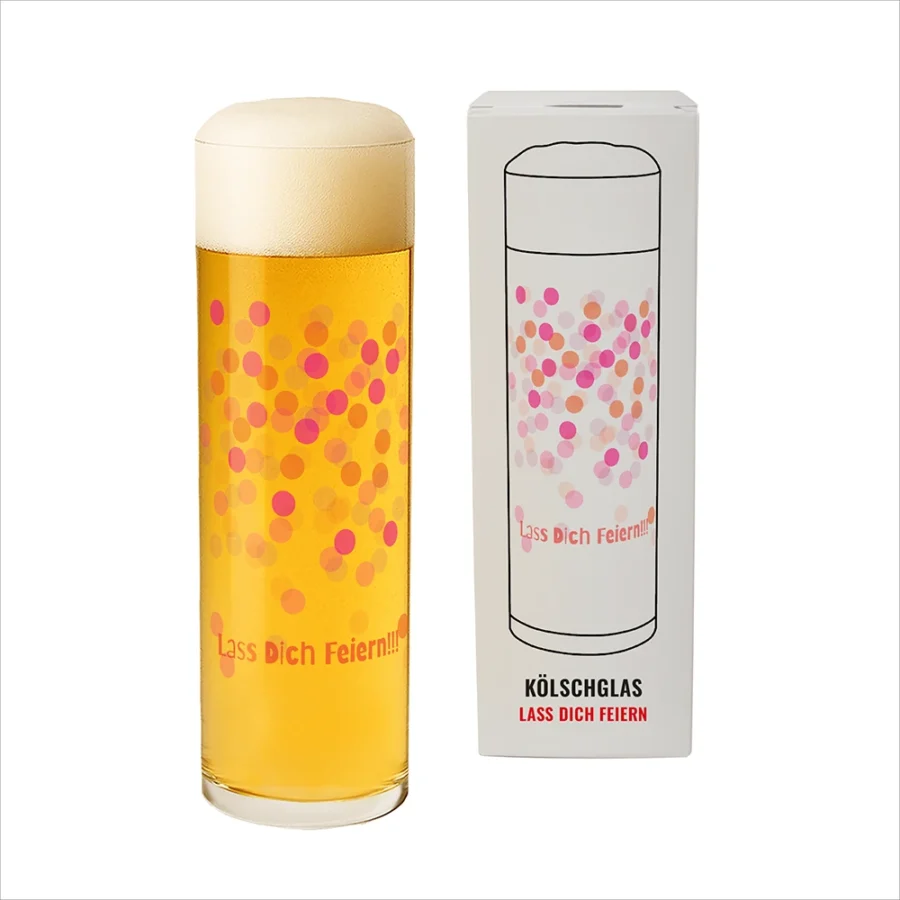Kölschglas – Lass dich feiern