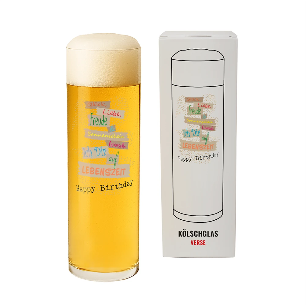Kölschglas – Verse