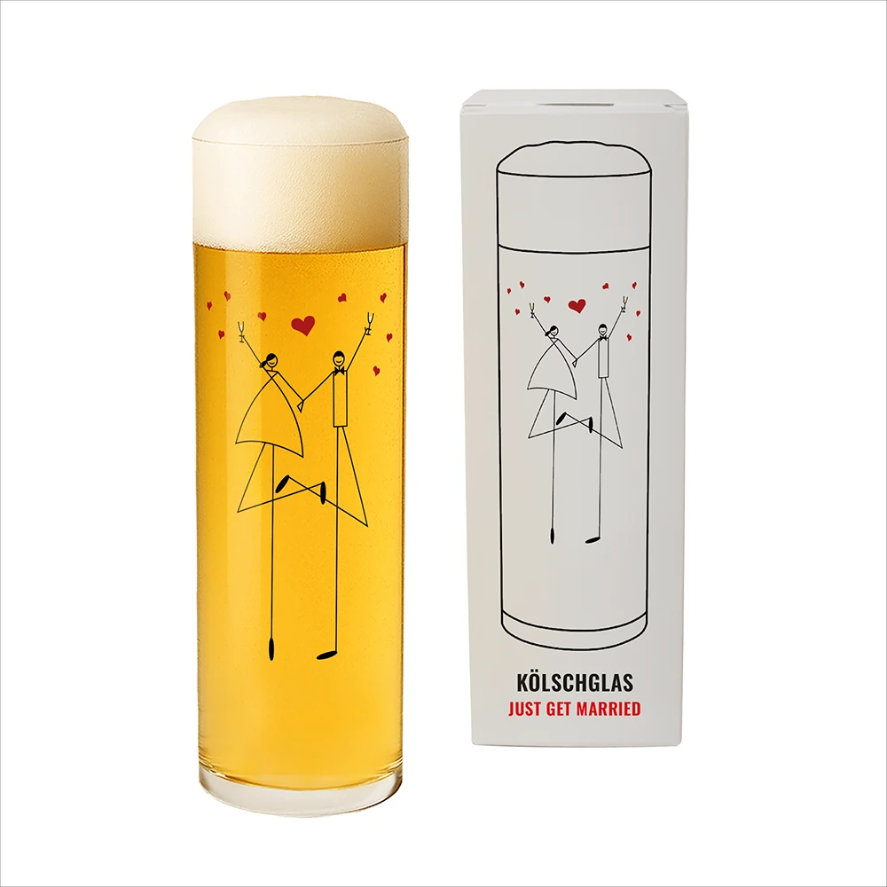 Kölschglas – Just get married