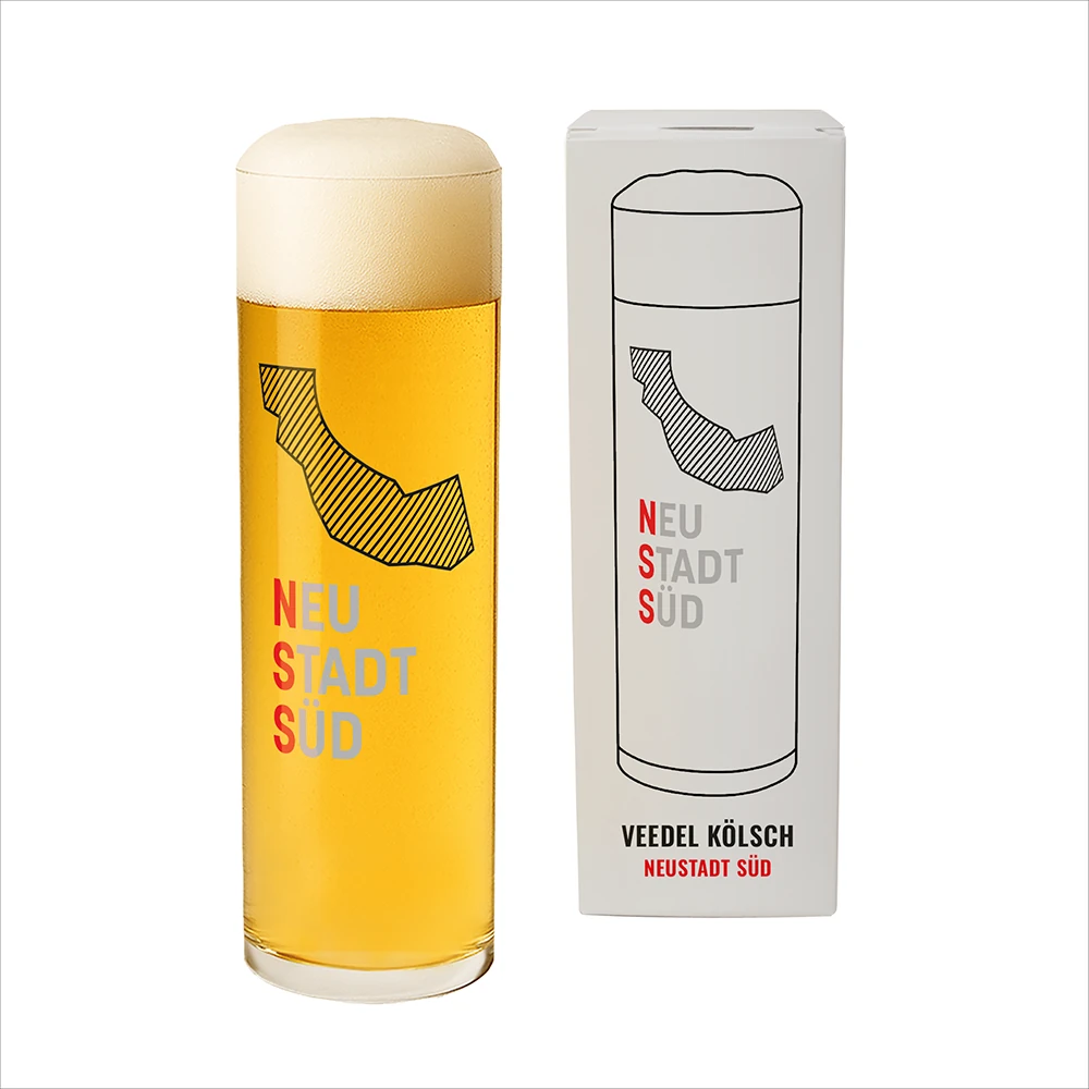 Kölschglas – Veedel Only | Neustadt Süd