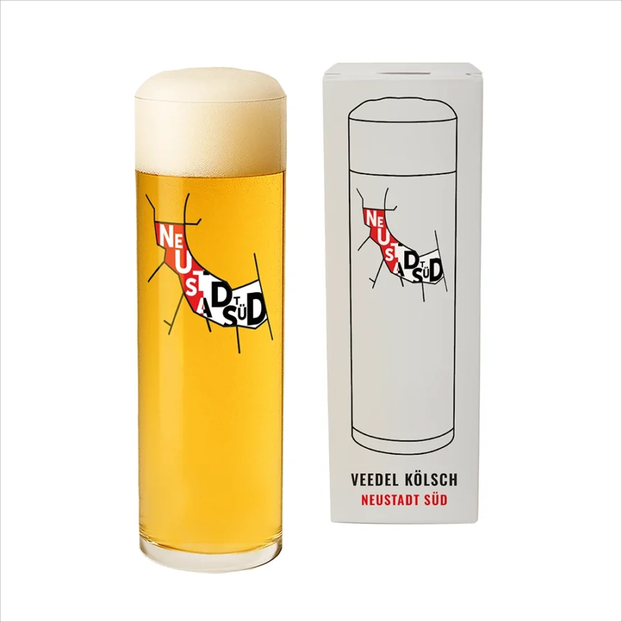 Kölschglas – Veedel Splash | Neustadt Süd
