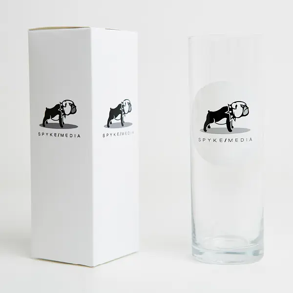 Kölschglas zum Internationalen Köln Comedy Festival mit farbiger Verpackung