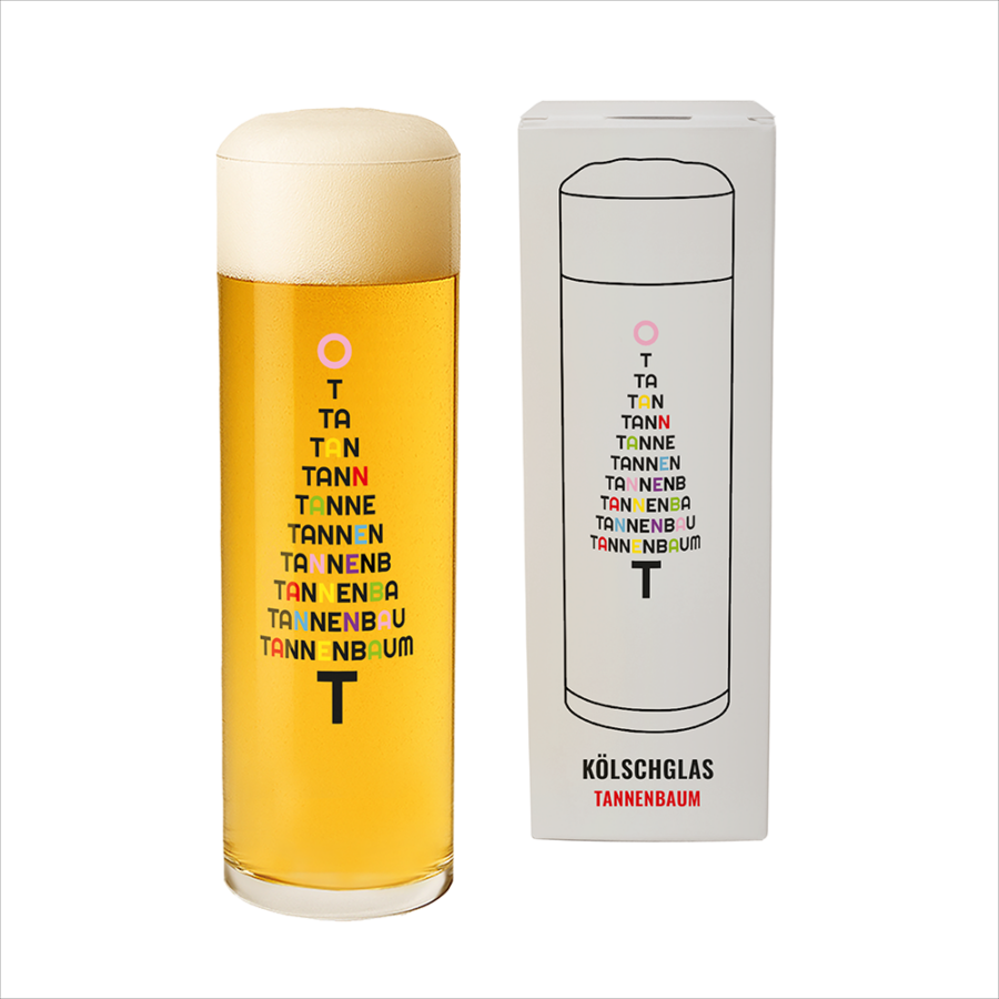 Kölschglas - Tannenbaum