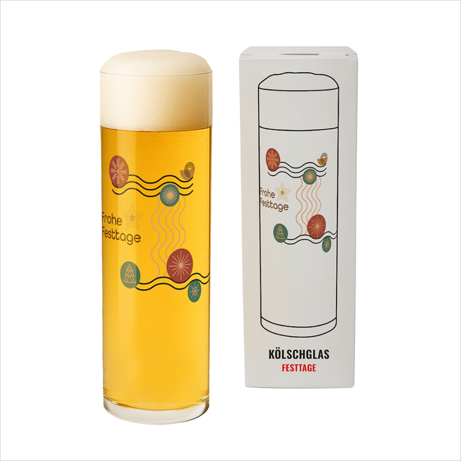 Kölschglas - Festtage