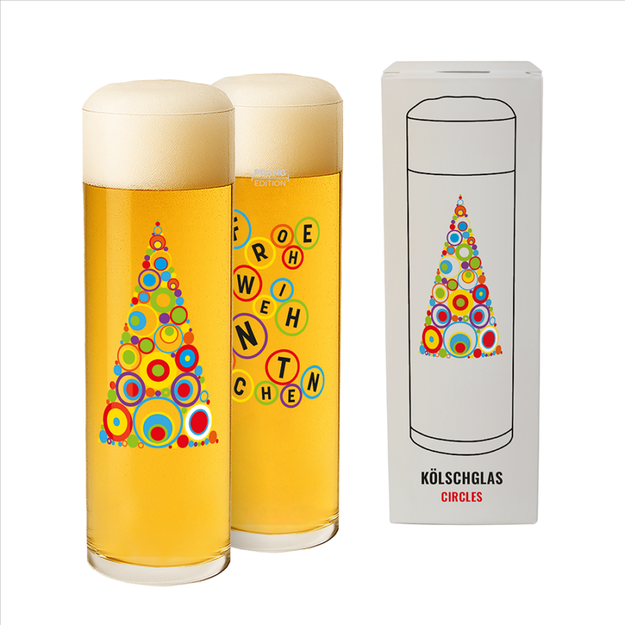 Kölschglas - Circles